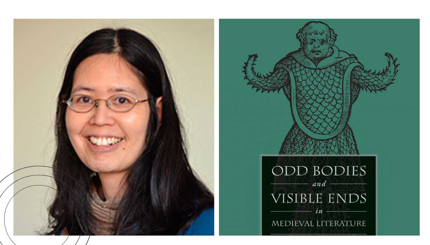 Sachi Shimomura and the cover of 'Odd Bodies and Visible Ends in Medieval Literature'